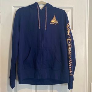 Walt Disney World 50th Anniversary Mickey and Friends zip-up hoodie Size: XL